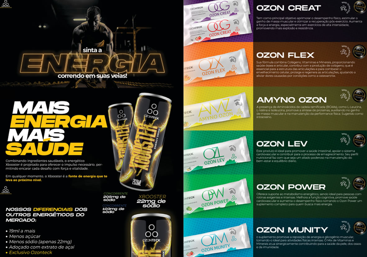 Página 10 do catálogo de produtos Ozonteck