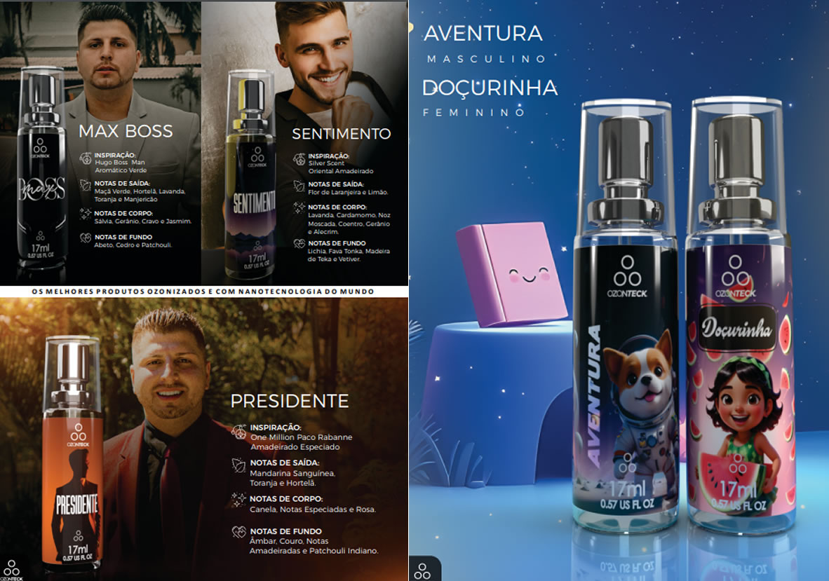 Página 15 do catálogo de produtos Ozonteck