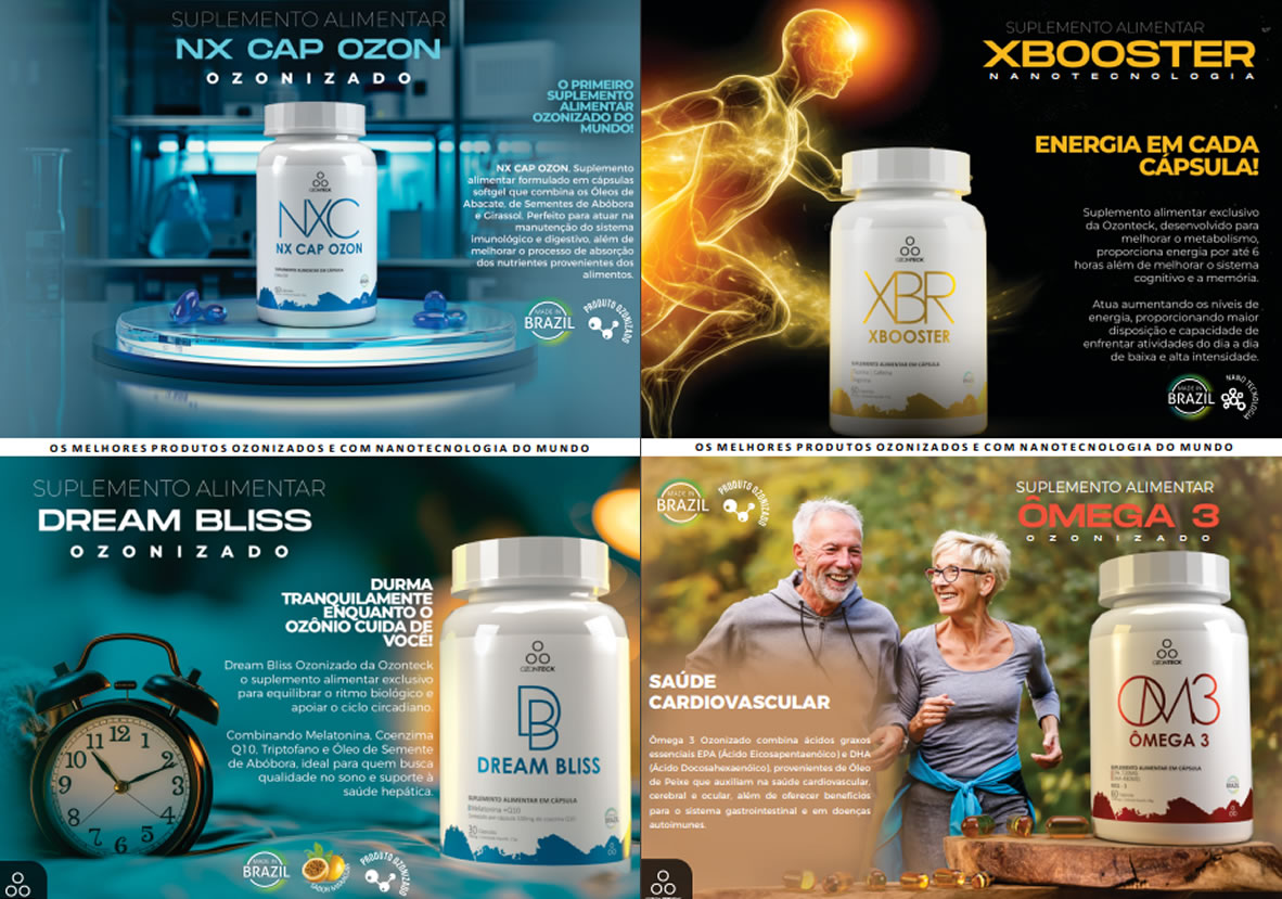 Página 5 do catálogo de produtos Ozonteck
