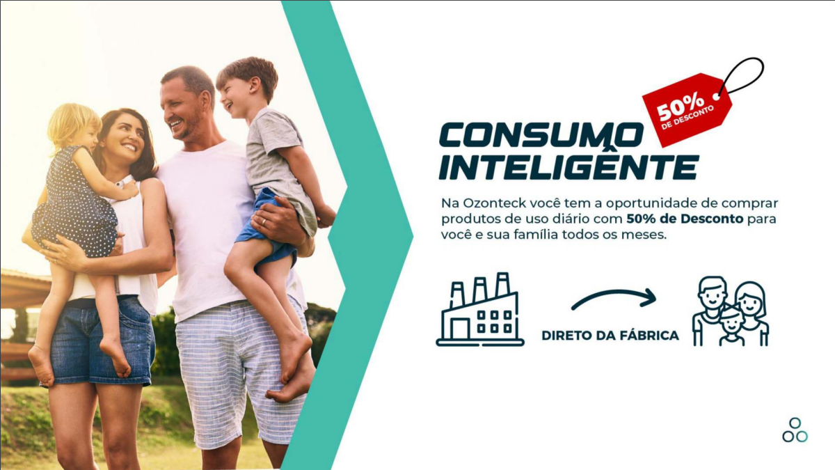 Apresentação sobre consumo inteligente na Ozonteck